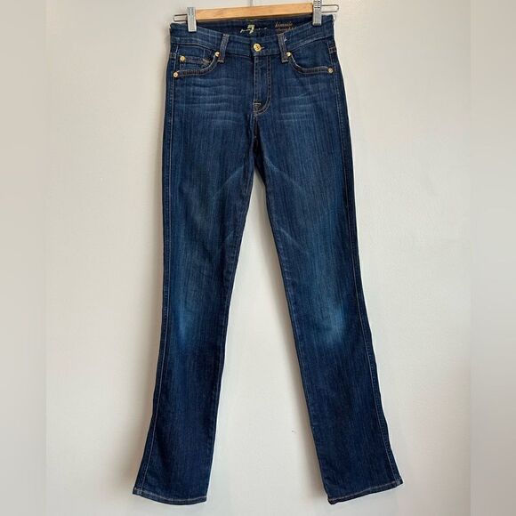 7 For All Mankind Kimmie Straight Leg Jeans - Picture 2 of 11